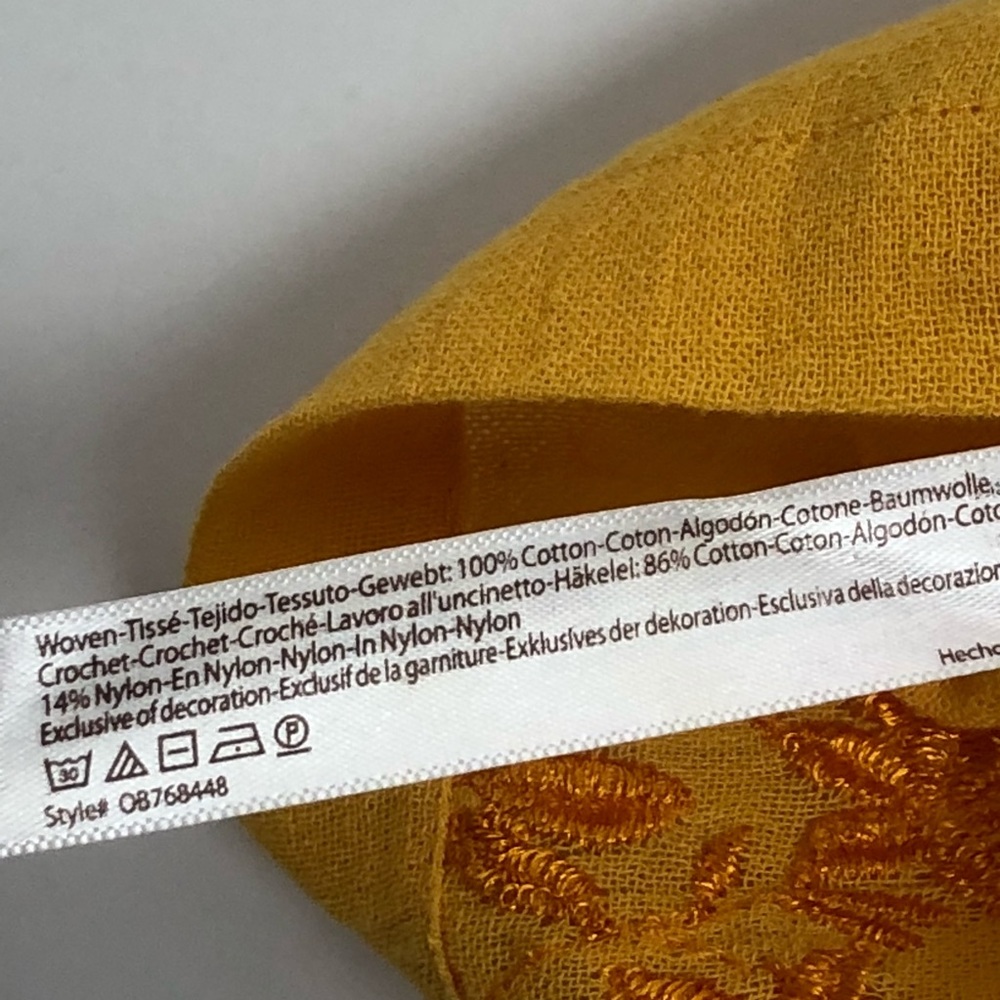 Free People Yellow Romper NWT Size Small - Picture 6 of 6